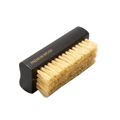 Bàn chải đánh giày lông heo & lông nhựa PP bản cho giày vải sneaker XIMO (BCDG17)