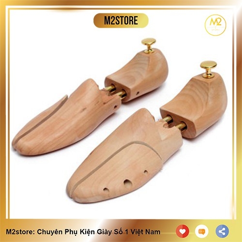 Cây giữ form giày gỗ shoe tree cao cấp bảo vệ giày (CGFG03)