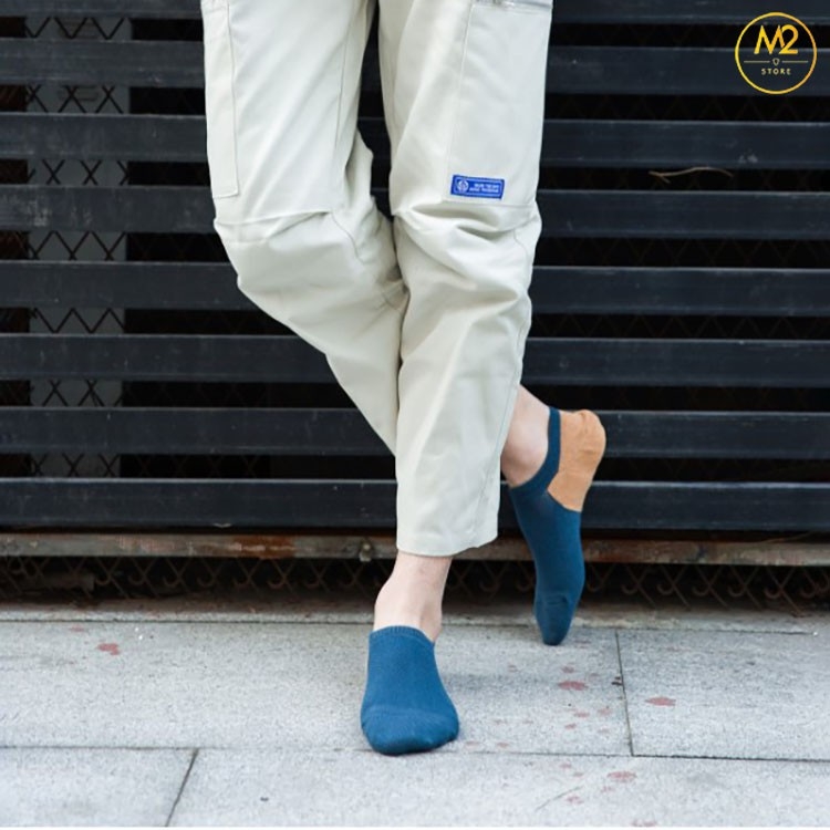 Tất Vớ Cổ Ngắn Nam Cotton Cao Cấp Phong Cách Nhật Bản Lịch Lãm TN37