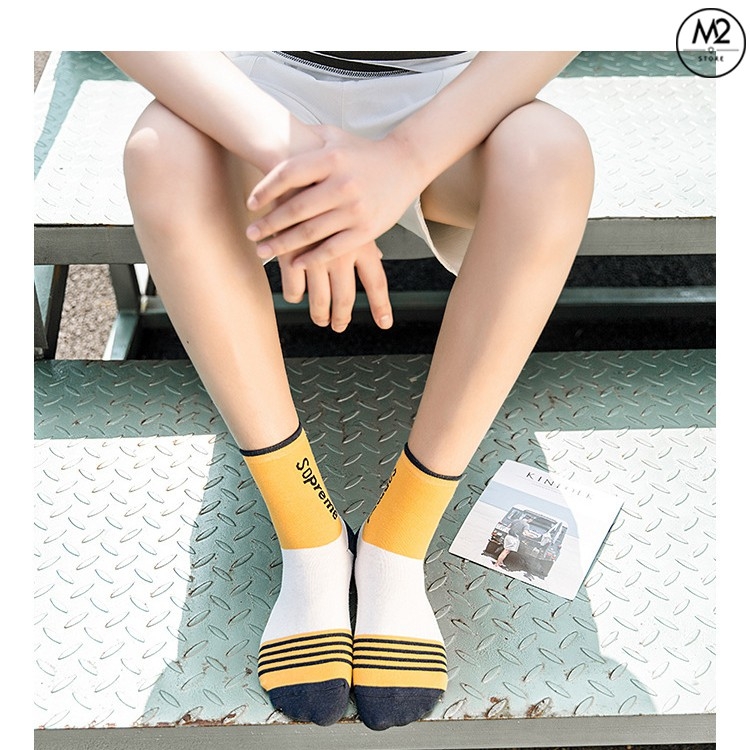 COMBO 5 đôi Tất vớ nam cổ cao phong cách Âu Mỹ siêu đẹp, thời trang TN20-H3