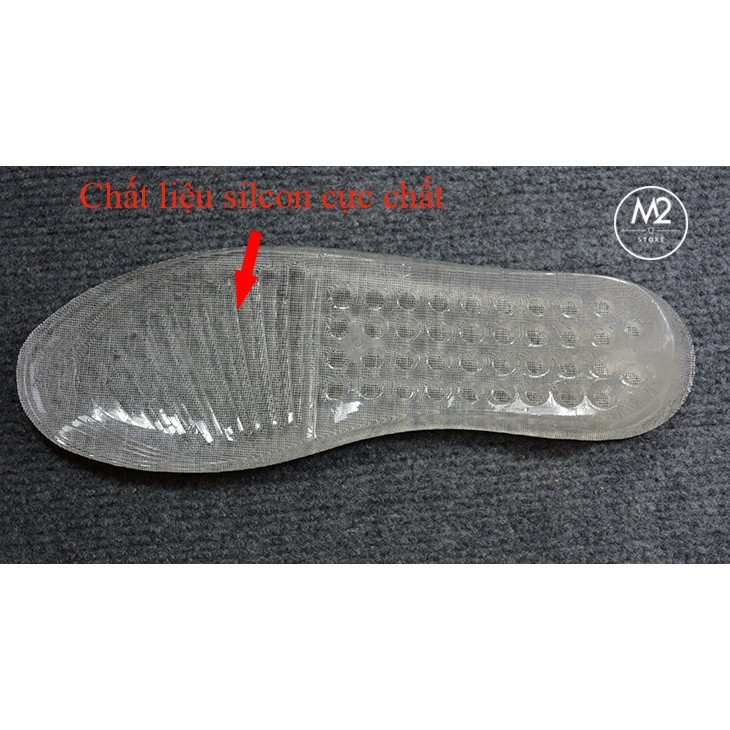 Lót giày tăng chiều cao silicon cả bàn loại L3-A16(5cm - 2 nấc) - Size nam