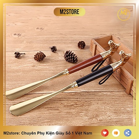 Đón gót giày đầu ngựa vàng sang trọng (DGG02)