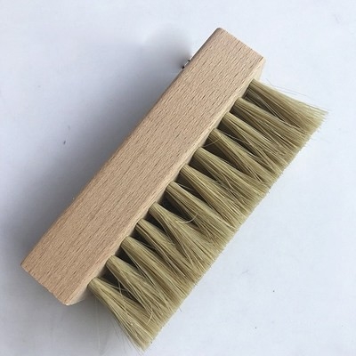 Bàn chải đánh giày lông heo & lông nhựa PP bản cho giày vải sneaker XIMO (BCDG17)