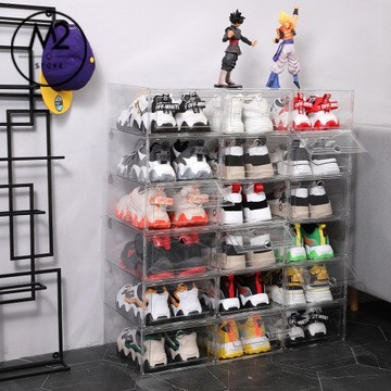 Hộp đựng giày nhựa cao cấp trong suốt mang lại không gian đẹp HDG02