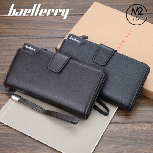 Bóp ví nam dài đẹp Baellerry cao cấp Hàn Quốc, sang trọng, lịch lãm (VND08-A1)