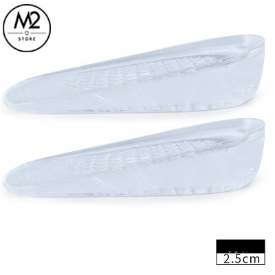 Lót giày tăng chiều cao silicon êm chân tích hợp keo bám đế L12 chính hãng