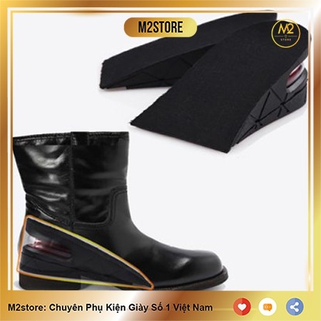 Lót giày tăng chiều cao có đệm khí nửa bàn loại L4-A16(3-5cm)