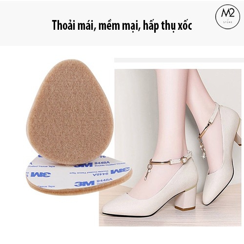 Miếng Dán Chống Trơn Trượt, Nâng Đỡ Gan Bàn Chân Dành Cho Giày Cao Gót, Búp Bê MDG03-C8