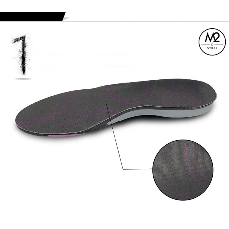 Miếng lót thể thao êm chân tăng 0,8 Size cao su PU cao cấp (LGTT08)