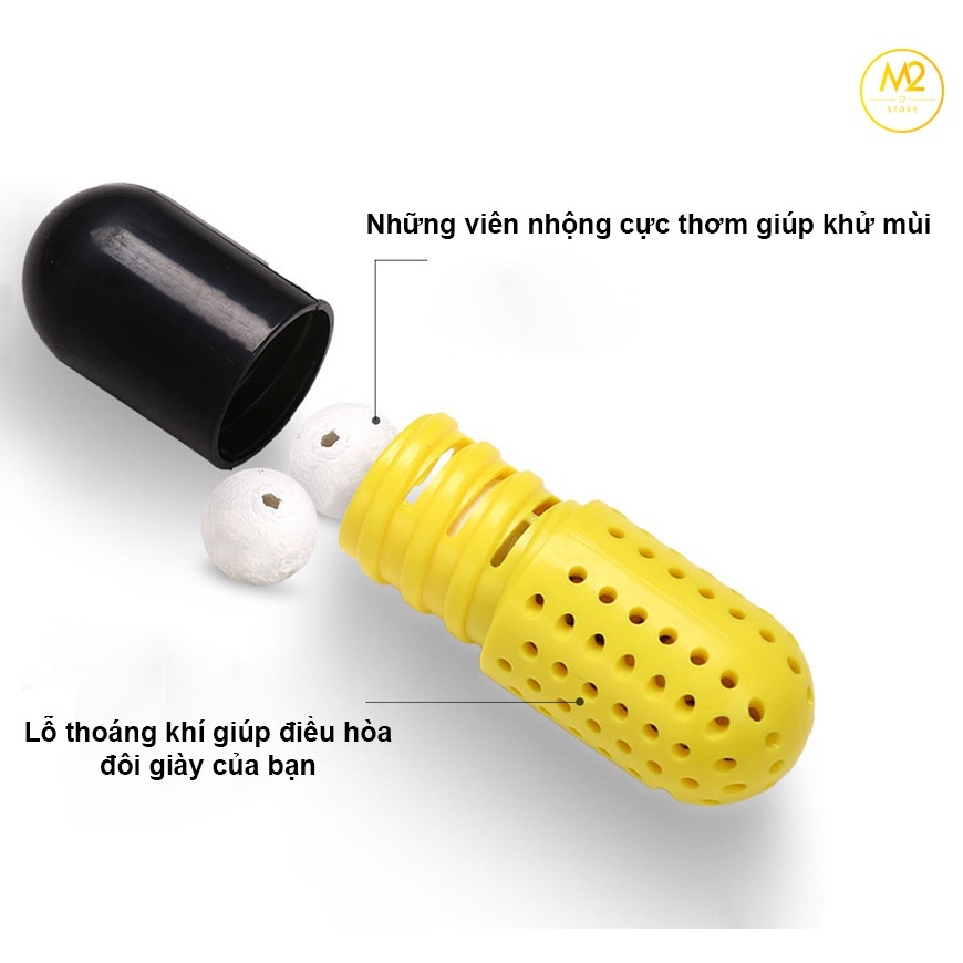 Viên hút ẩm khử mùi giày dép, và đồ vật đa năng CURE PILL XIMO KMG01-XMK2-2-6