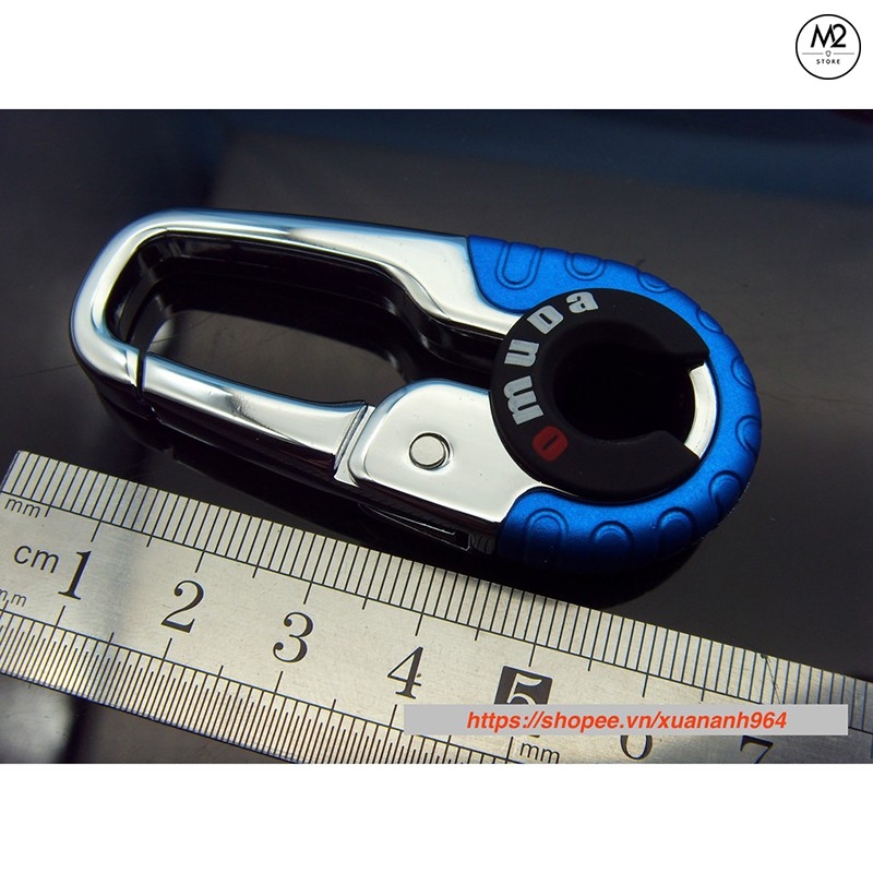 Móc khoá xe máy ô tô đẹp Thái Lan OMUDA cao cấp inox sang trọng lịch lãm MK08-A5