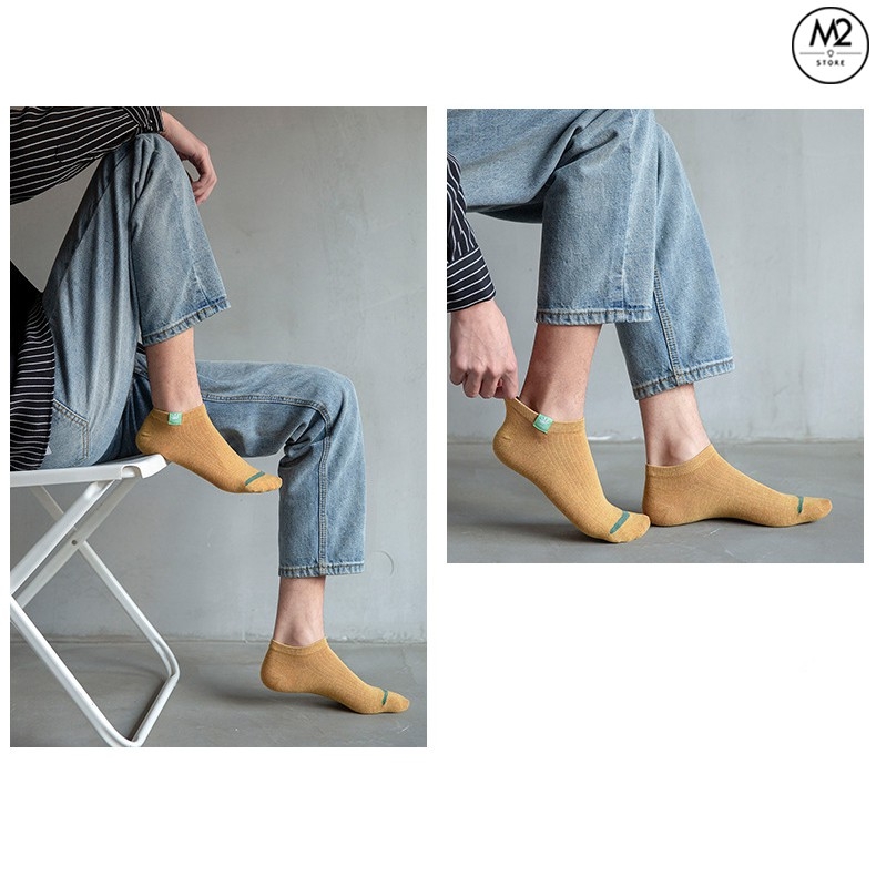 COMBO 10 đôi Tất vớ nam cổ ngắn đẹp năng động, phong cách Hàn Quốc thời trang TN23-H2