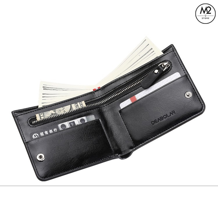 Bóp ví nam DEABOLAR da cao cấp chính hãng thời trang phong cách VNN19 - A1