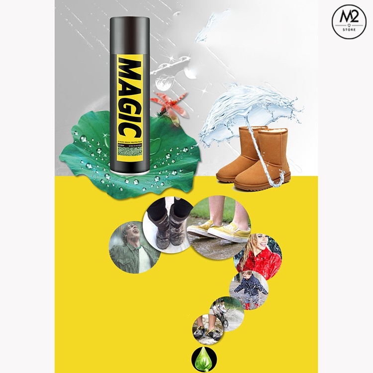 Bình xịt nano chống thấm nước MAGIC 400ml công nghệ mới XIMO SHINE (VSG06)