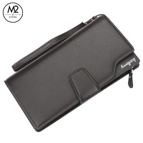 Bóp ví nam dài đẹp Baellerry cao cấp Hàn Quốc, sang trọng, lịch lãm (VND08-A1)