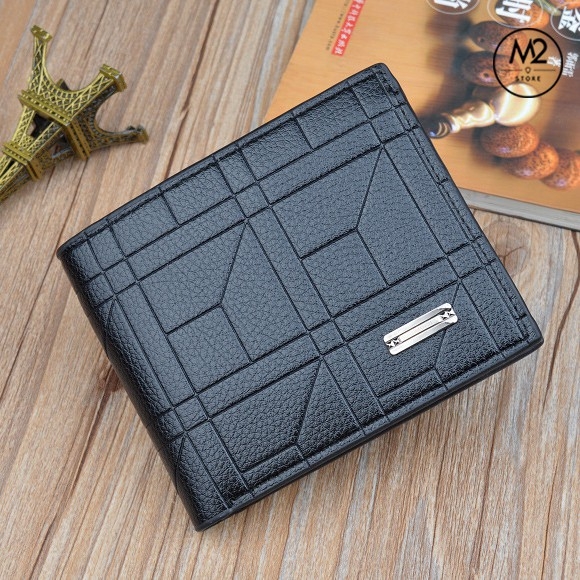 Bóp ví nam ngang da PU Retro XIMO thời trang siêu mỏng hàn quốc (VNN14)-A1
