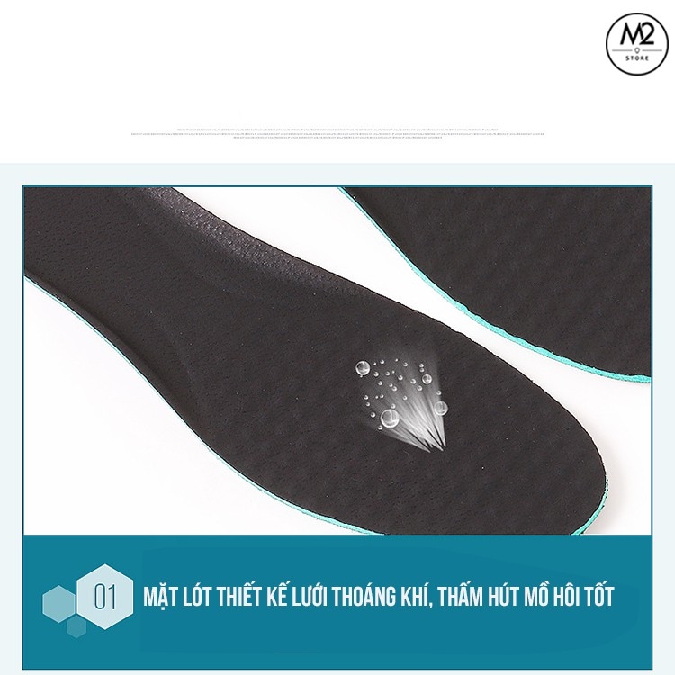 Lót giày massage êm chân siêu nhẹ thoáng khí, thấm hút mồ hôi LGTT15-C3