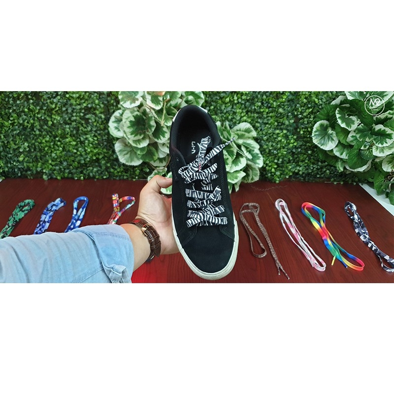 Dây Giày Họa Tiết Nhiều Màu Sắc