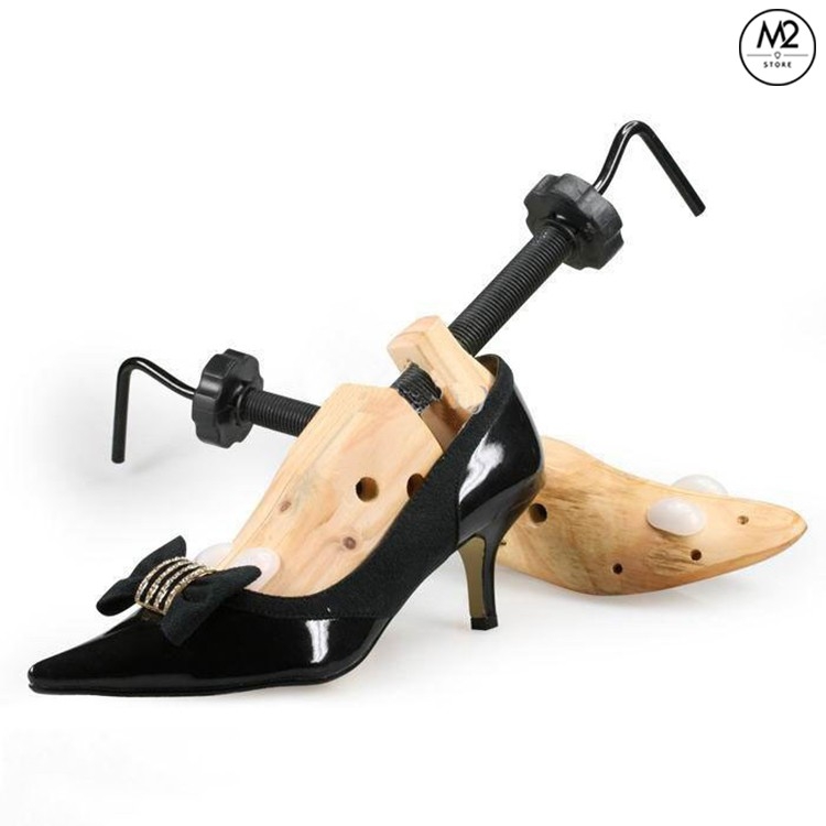 Dụng cụ làm giãn giày XIMO có thể điều chỉnh được chất liệu gỗ (PKG08)