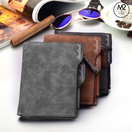 Bóp ví nam đứng da PU XIMO thời trang Hàn Quốc VNA01