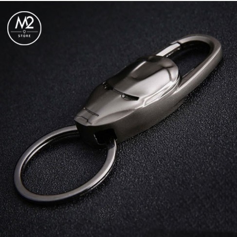 Móc khóa xe máy ô tô đẹp Đầu Lâu XIMO chất liệu inox phong cách (MK22-A5)