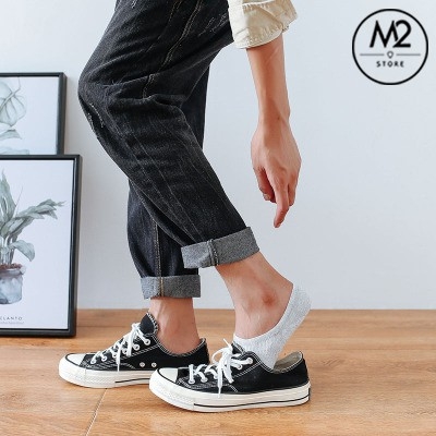 COMBO 5 đôi Tất vớ lười nam đẹp phong cách Hàn Quốc thấm hút mồ hôi tốt TN22-H3