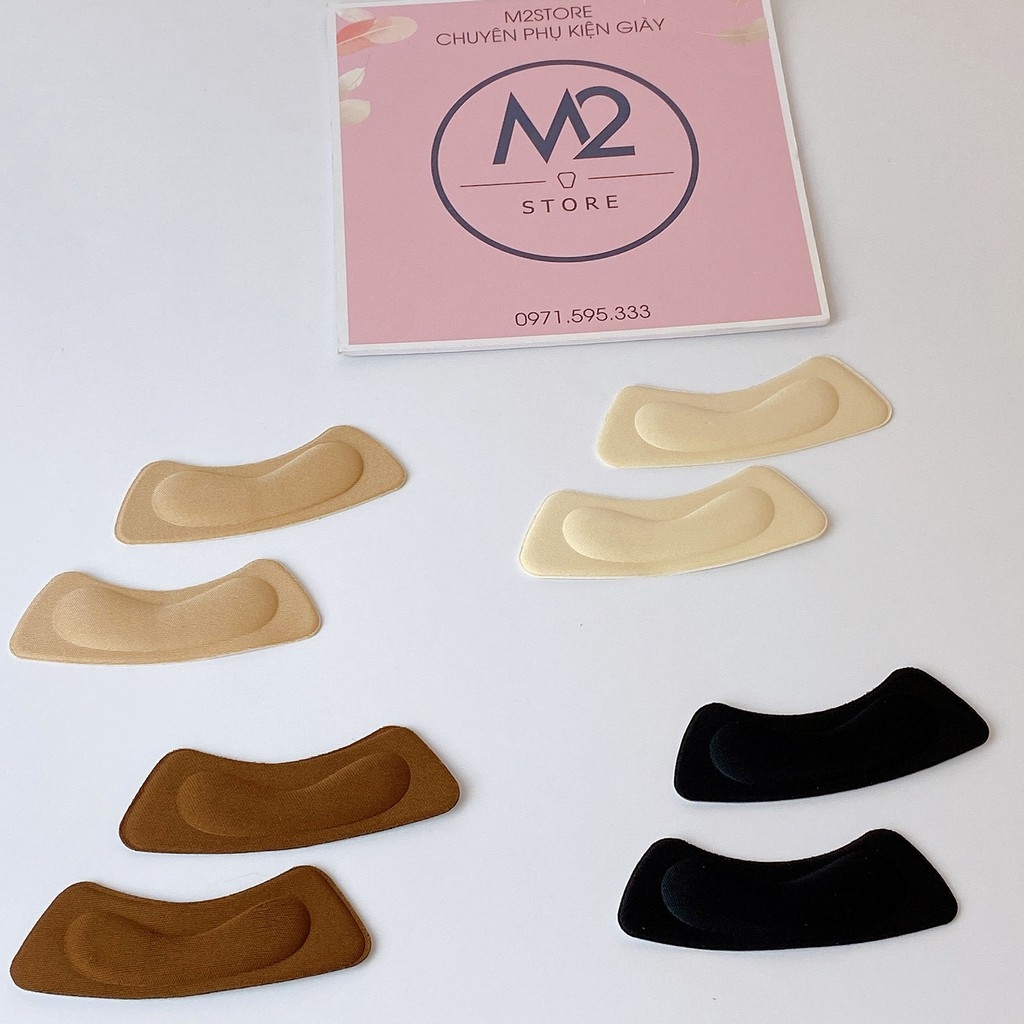 Miếng lót gót giày bảo vệ gót sau 4D cao cấp, chống thốn và trầy chân - XIMO (LGCGC12)