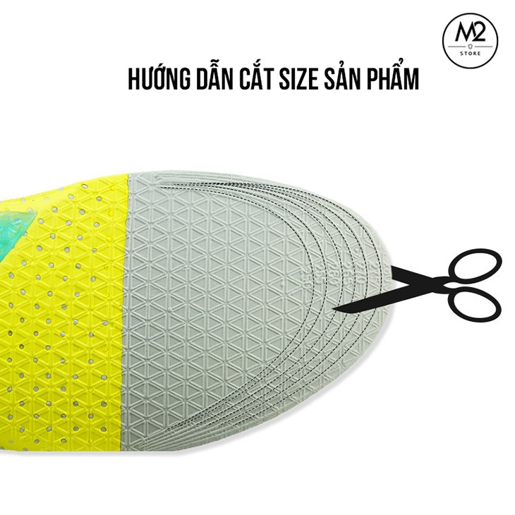 Lót giày thể thao y khoa cao cấp êm chân Tăng 0,5Size LGYK01-C4