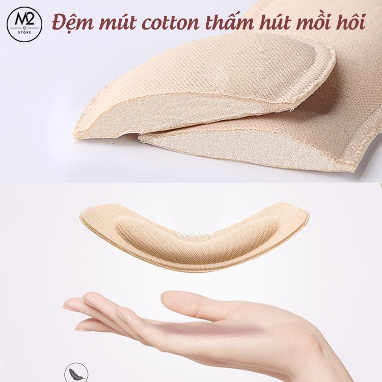 Miếng lót gót giày bảo vệ gót sau 4D cao cấp, chống thốn và trầy chân - XIMO (LGCGC12)