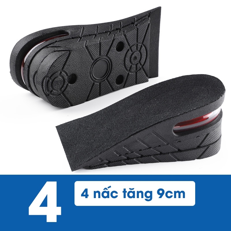 Lót giày tăng chiều cao có đệm khí cả bàn & nửa bàn cao cấp L110AB-A20