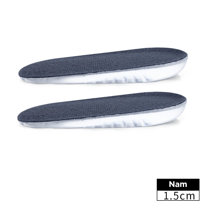 Lót giày tăng chiều cao silicon êm chân tích hợp keo bám đế L12 chính hãng