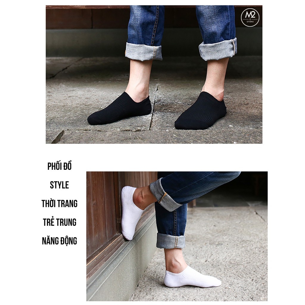 Tất Nhật Nam Nữ cổ ngắn cao cấp 2019 (Chống trượt gót) HAMU TCN01-G5