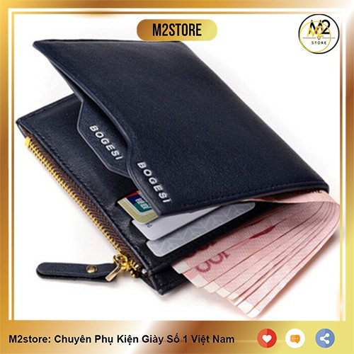 Bóp ví nam cao cấp BOGESI đa năng thời trang Hàn Quốc VNA07-A2