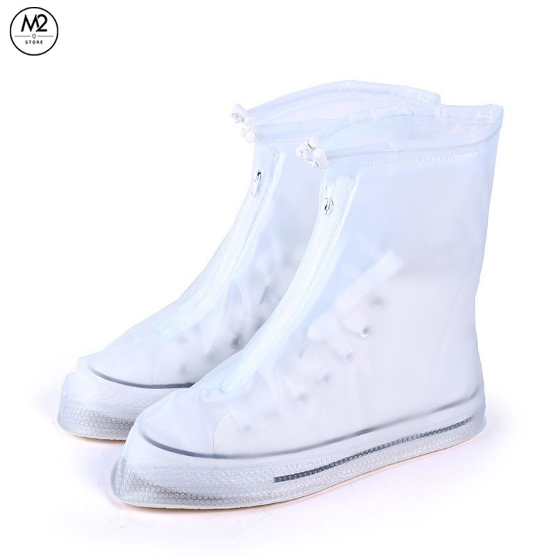 Bao giày đi mưa bọc giày cao cấp, áo mưa có đế chống trơn OVER-SHOES (BGDM01)