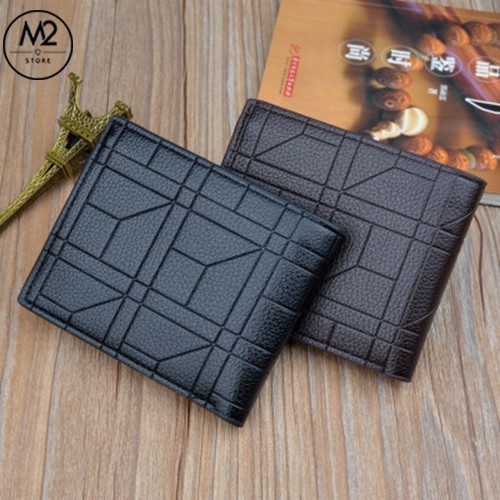 Bóp ví nam ngang da PU Retro XIMO thời trang siêu mỏng hàn quốc (VNN14)-A1