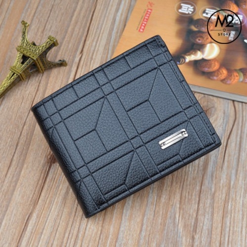 Bóp ví nam ngang da PU Retro XIMO thời trang siêu mỏng hàn quốc (VNN14)-A1