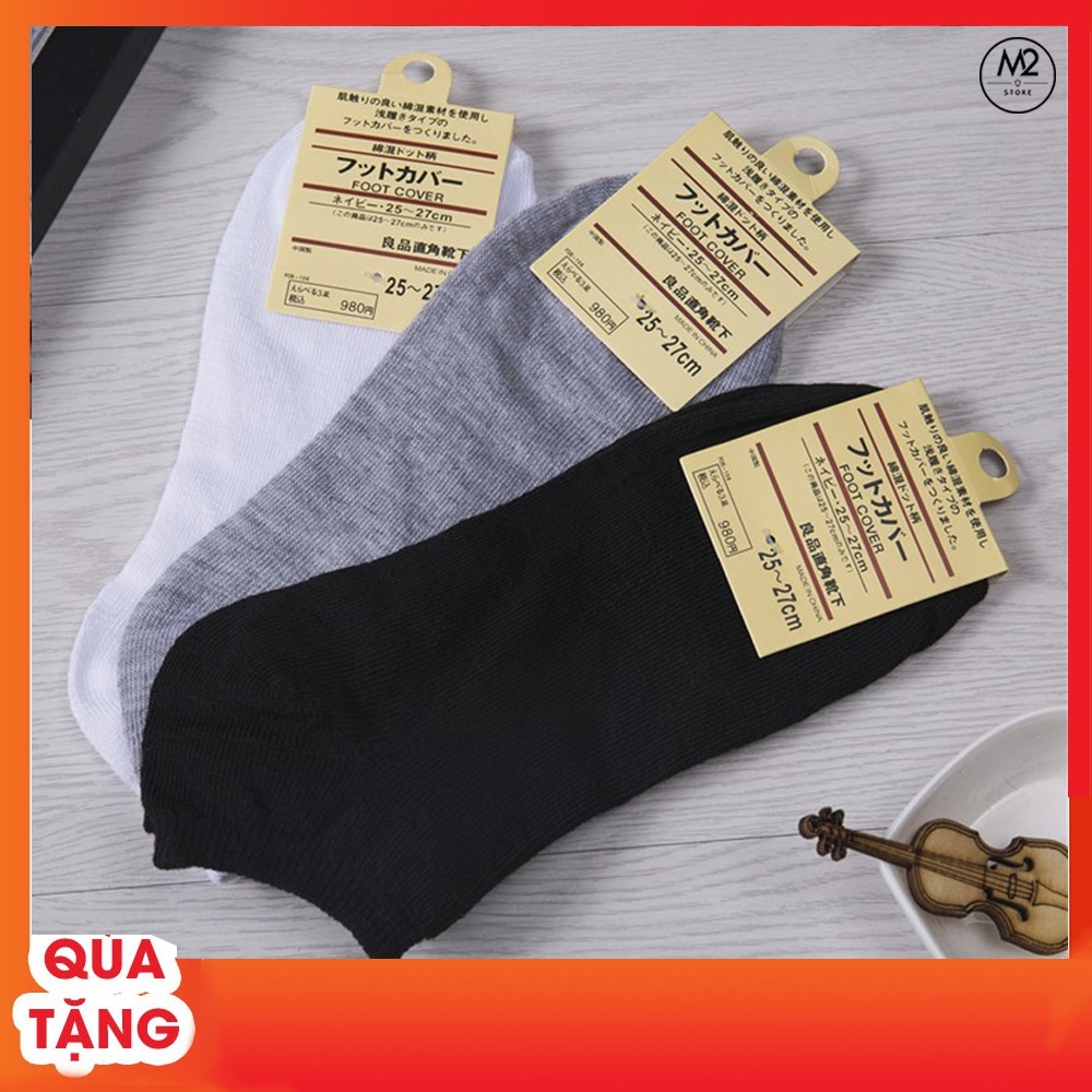 Vớ Tất Nam Nữ cổ ngắn Nhật SX theo công nghệ NANO CAO CẤP XIMO Xám - TCN03