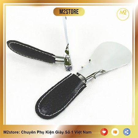 Đón gót giày thép bóng không gỉ bọc da (DGG06)-XMK2-2-10