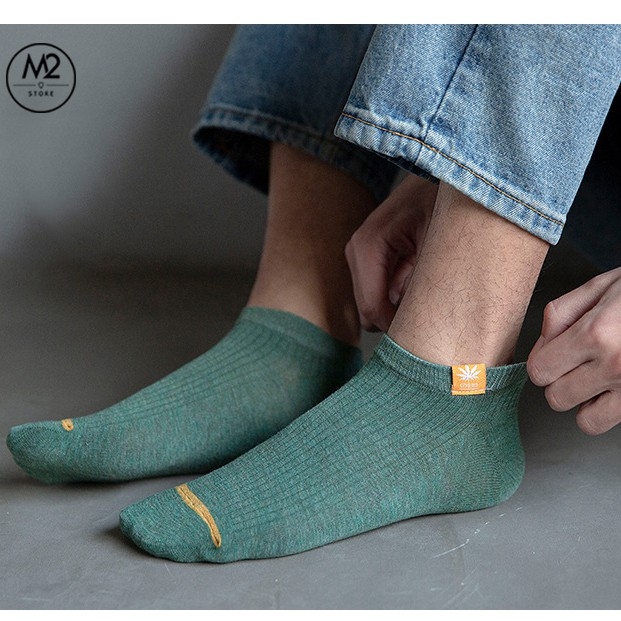 COMBO 10 đôi Tất vớ nam cổ ngắn đẹp năng động, phong cách Hàn Quốc thời trang TN23-H2