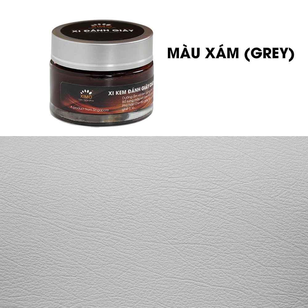 Xi kem đánh giày XIMO dưỡng và bổ sung màu cho da giày, túi ví, áo, ghế sofa XI02