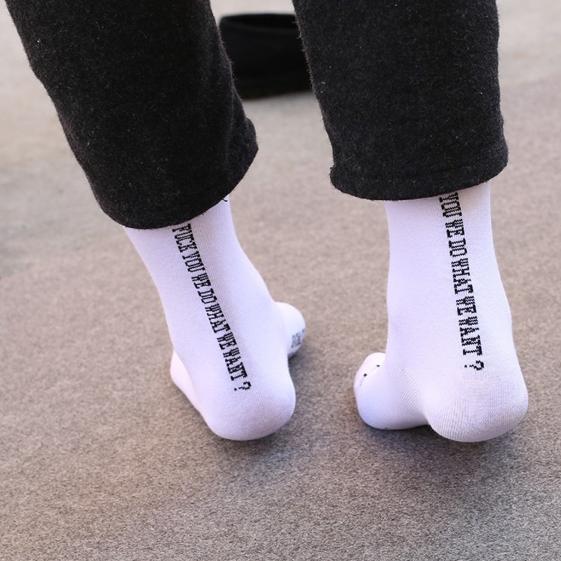 Tất nam nữ cổ cao Ulzzang Hàn Quốc thời trang phong cách 2019 XIMO (TN12-H3)