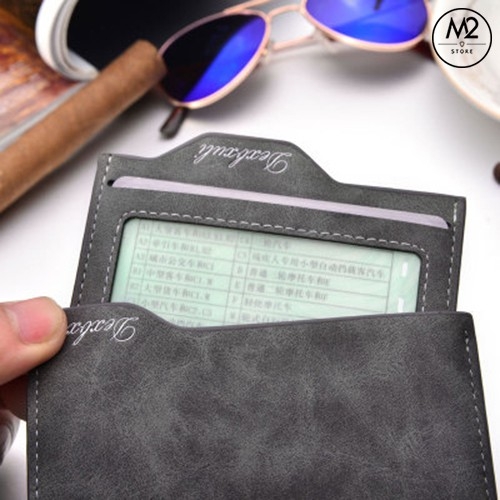 Bóp ví nam đứng da PU XIMO thời trang Hàn Quốc VNA01