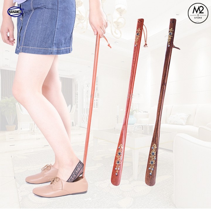 Đón gót giày cho mọi tư thế gỗ Hương nguyên khối đủ Size - Cho giày Nam & Nữ - XIMO DGG03