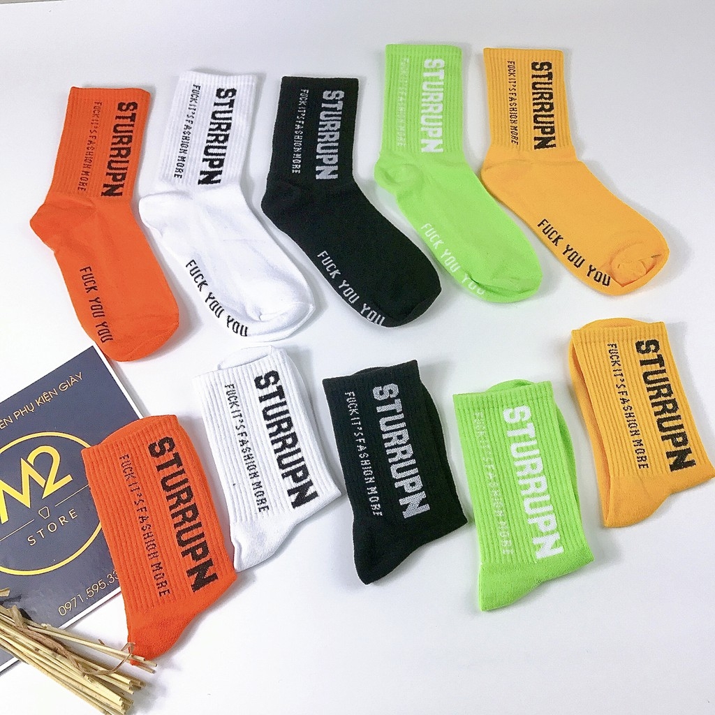 Tất Vớ Nam Nữ Phong Cách Đường Phố Âu Mỹ Phiên Bản Hàn Quốc TN27-G4