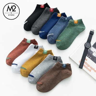 COMBO 10 đôi Tất vớ nam cổ ngắn đẹp năng động, phong cách Hàn Quốc thời trang TN23-H2