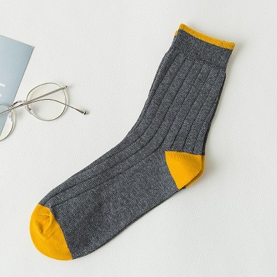 Combo 5 Đôi Vớ Tất Nam Nữ cao cổ thu đông họa tiết trẻ trung XIMO(TN09)