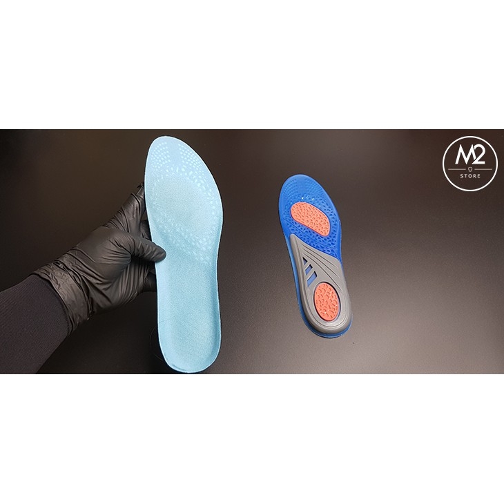 Lót giày êm chân thể thao Silicon khử mùi cao cấp LGEC03