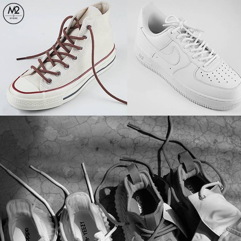 Dây giày tròn loại cao cấp phù hợp giày thể thao, sneaker (DG07)