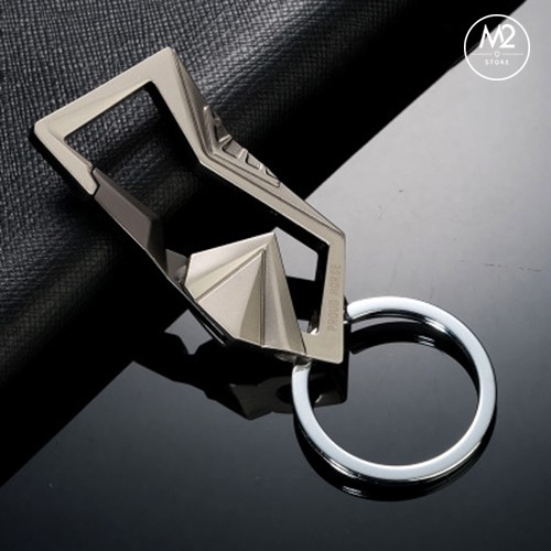 Móc khóa xe máy ô tô đẹp Proud Horse chất liệu inox chốt cài lưng quần thời trang, lịch lãm, phong cách MK14-A5