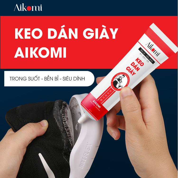 Keo dán giày trong suốt dùng nhiệt không tổn thương tay XIMO (KDG01)
